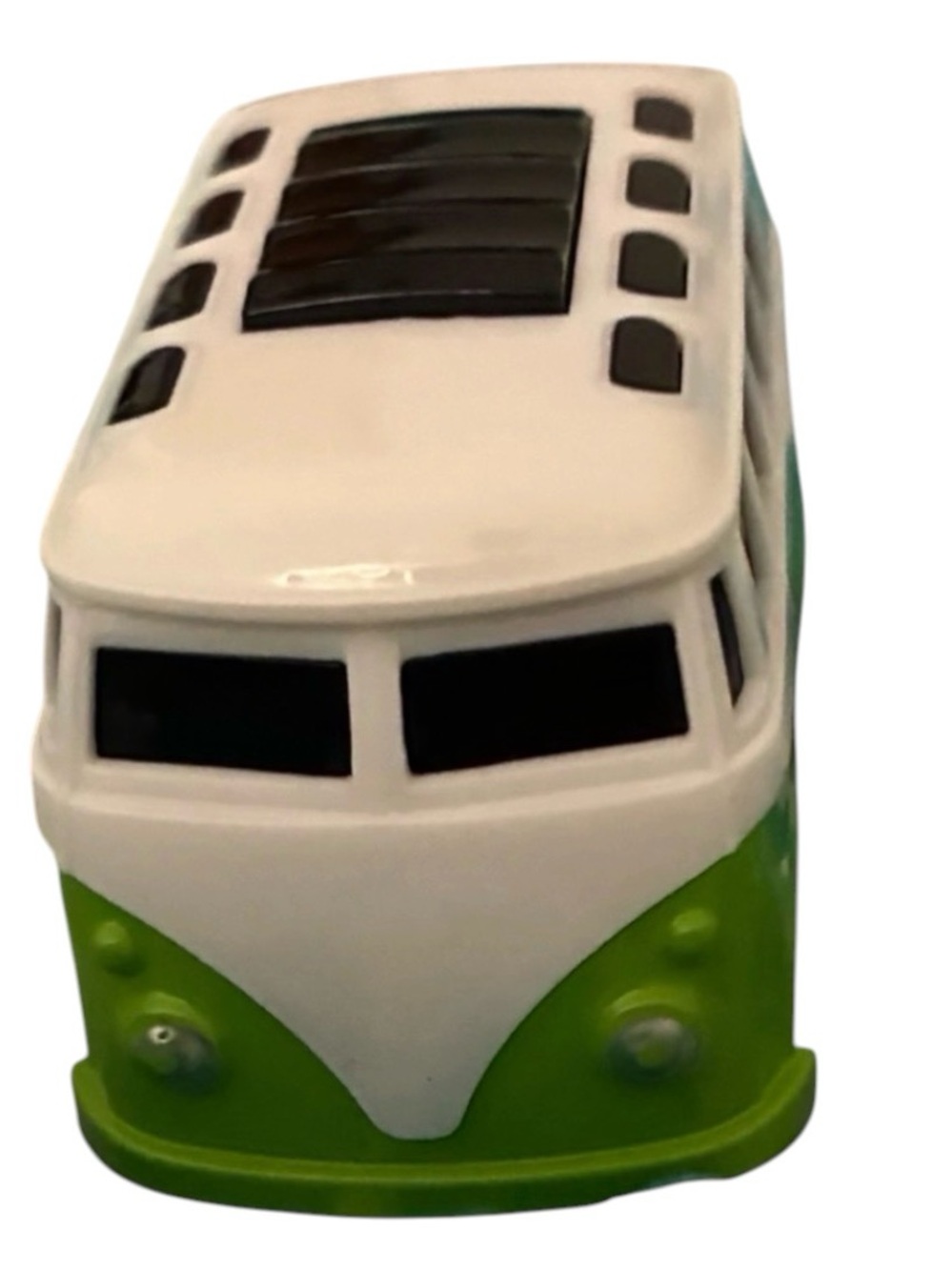 Green and White Kids Camper Bus Van - Classic Play Vehicle - Picture 3 of 4